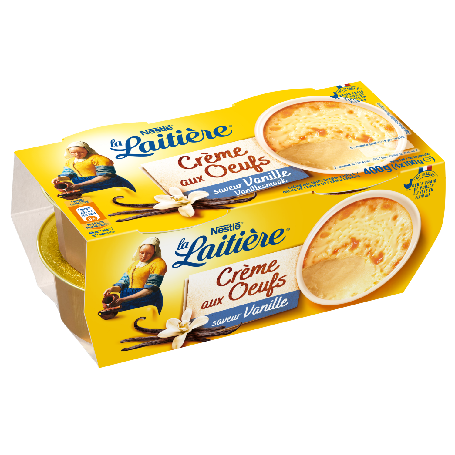 Crème aux Œufs saveur Vanille
